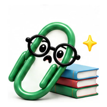 Green ClipMate character expressing Focused